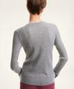 Brooks Brothers Women's Merino Cable Sweater | Grey