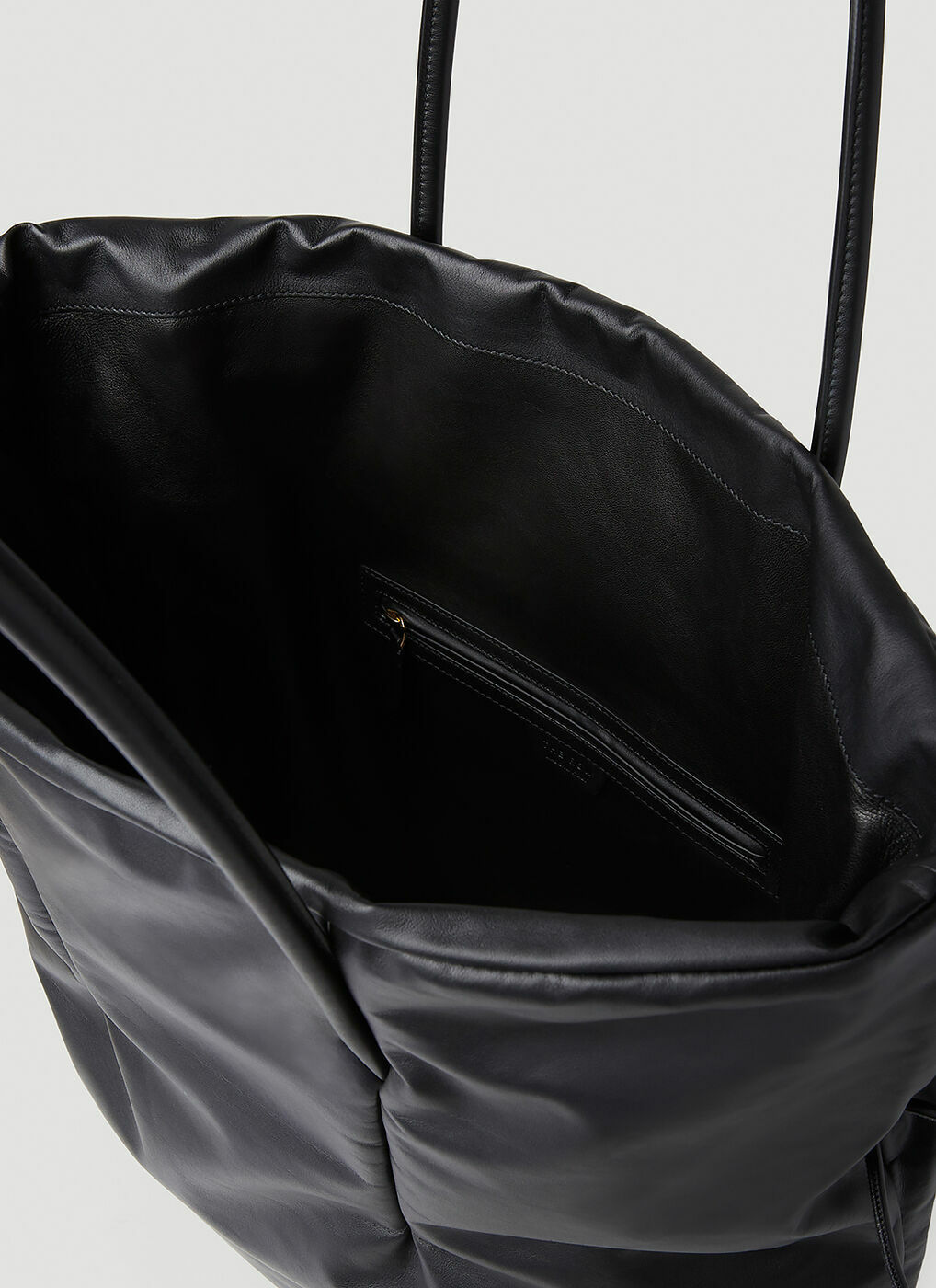 The Row - Polly Tote Bag in Black The Row