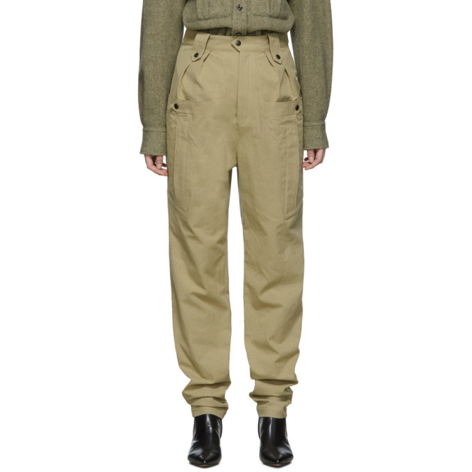 Isabel Marant Tan Tapered Yerris 
