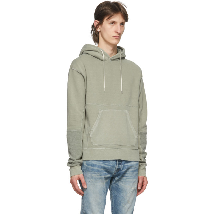 John Elliott Green Loose Stitch Beach 