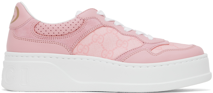 Gucci Pink Gg Sneakers Gucci