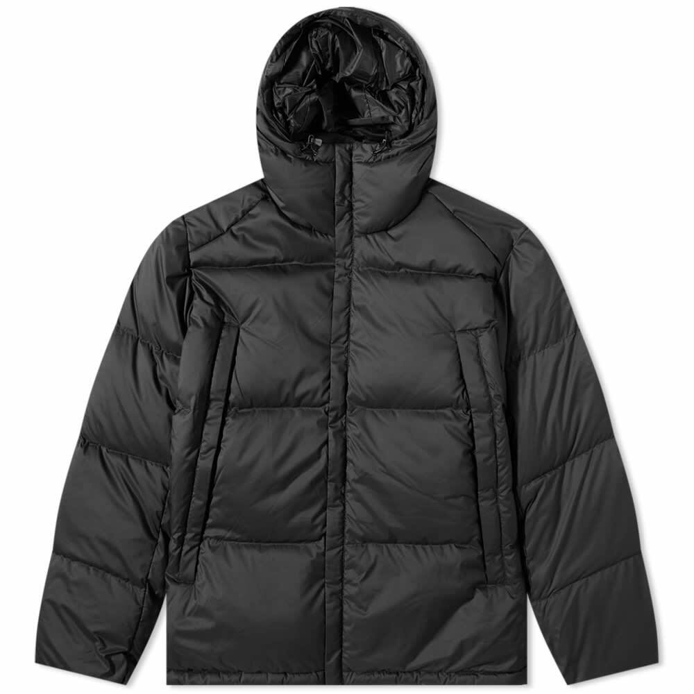 Snow Peak Men's Recycled Light Down Jacket in Black Snow Peak