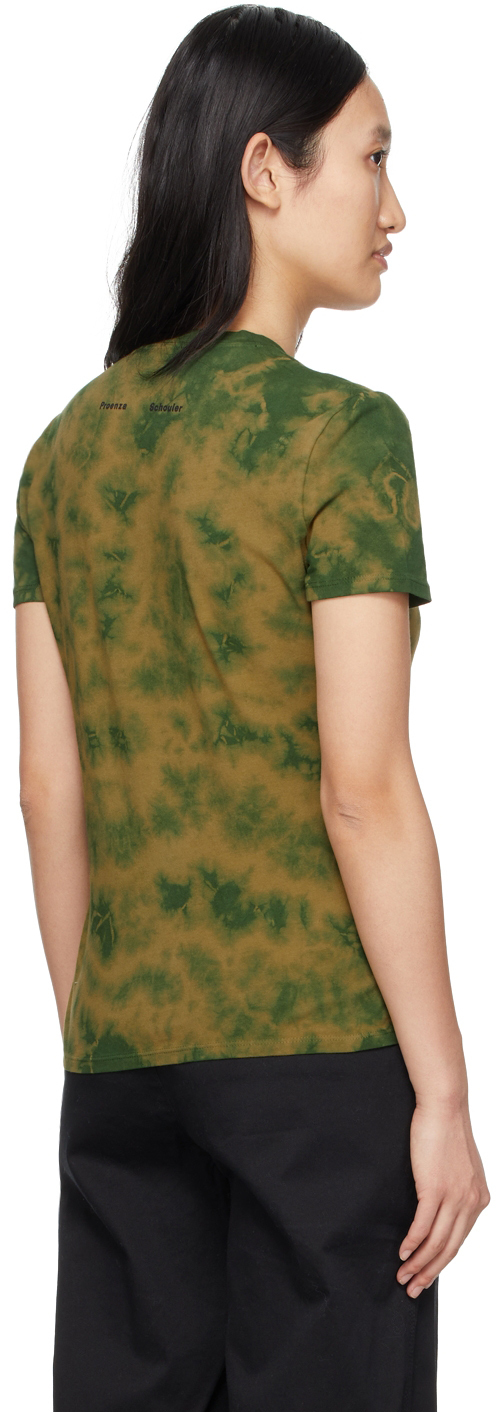 Proenza Schouler Green Proenza Schouler White Label Tie-Dye T-Shirt Proenza  Schouler