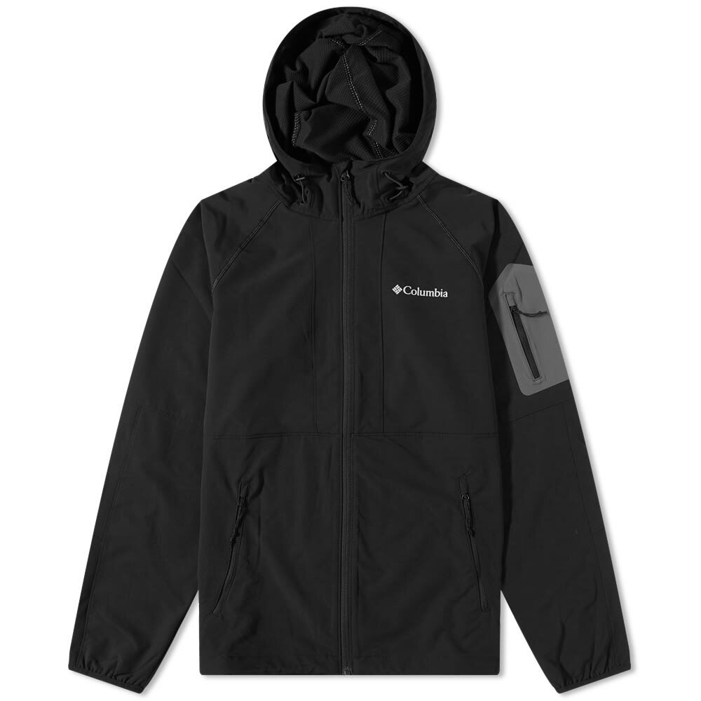 Columbia Men's Tall Heights™ Hooded Softshell in Black Columbia