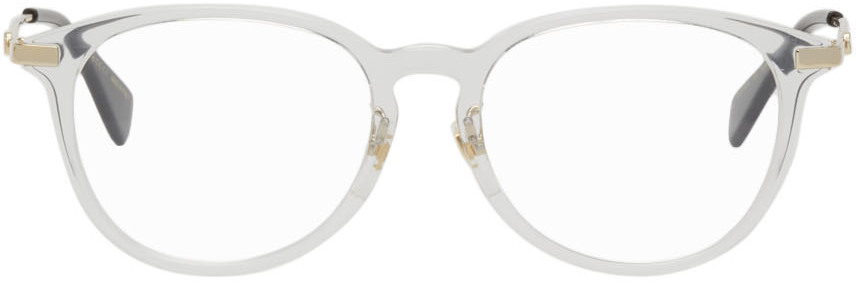 Photo: Gucci Transparent Oval Glasses