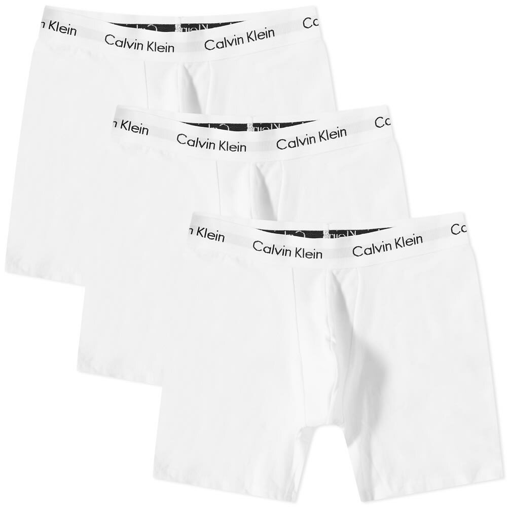 Calvin Klein Men's CK Underwear Boxer Brief - 3 Pack in White Calvin Klein