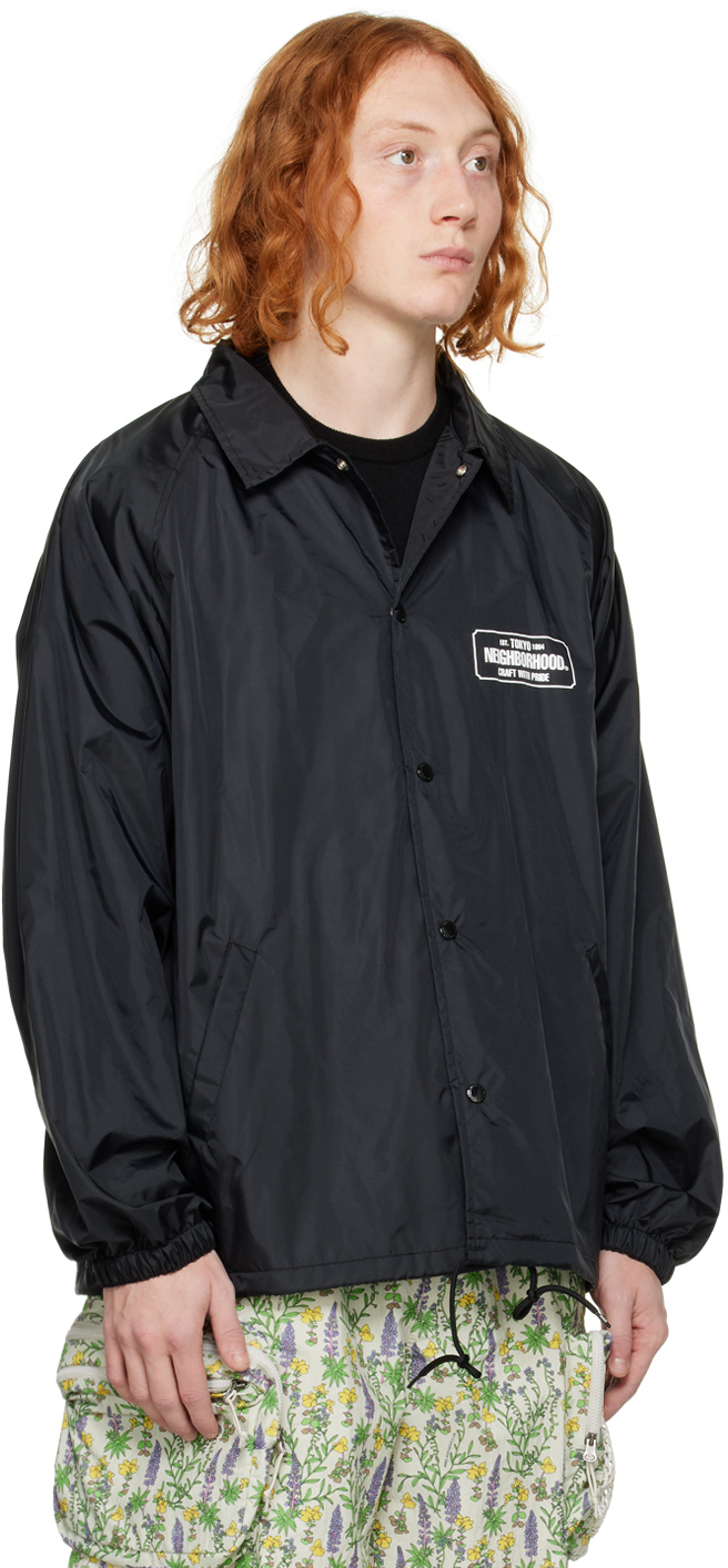 Neighborhood Black Spread Collar Jacket Neighborhood