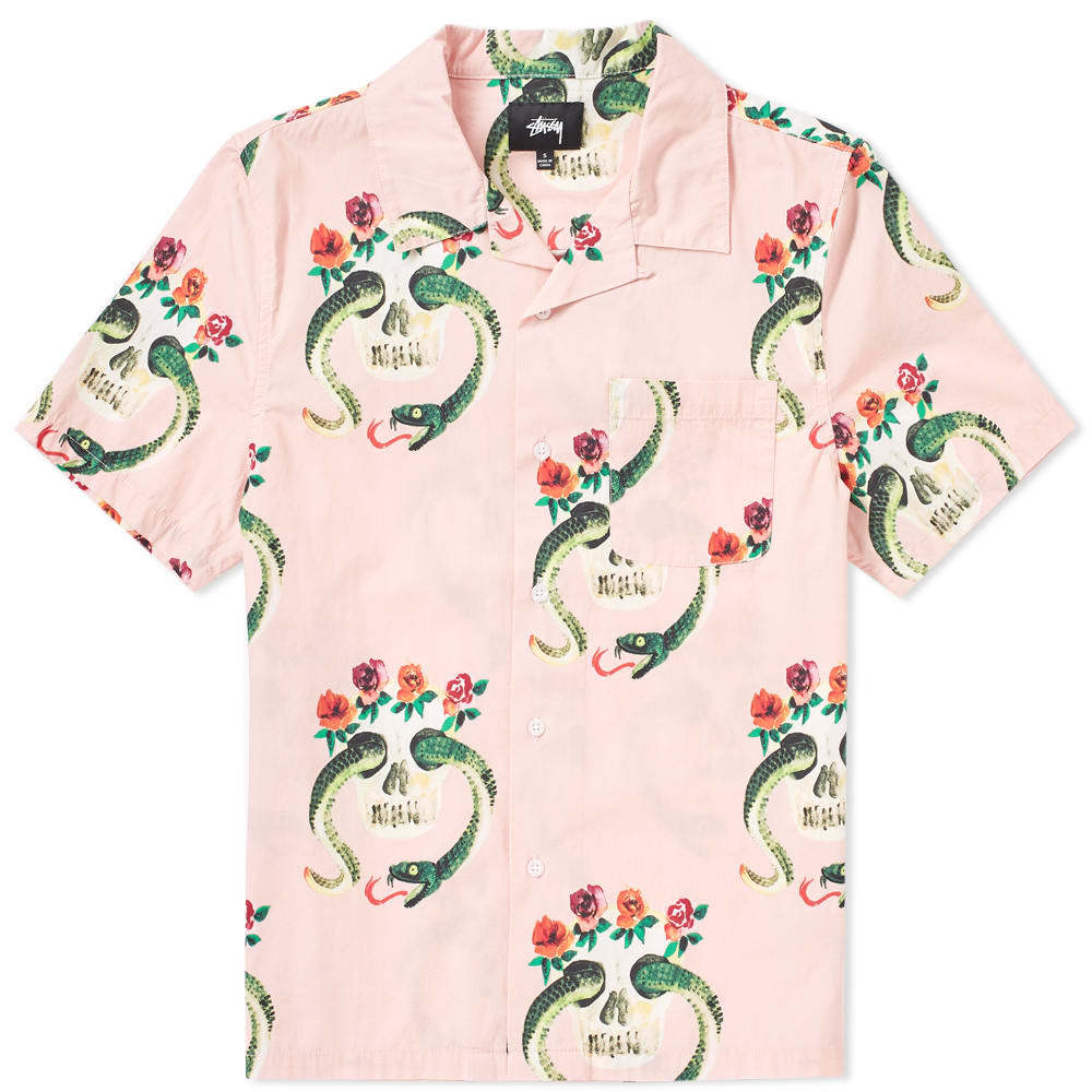 stussy pattern shirt