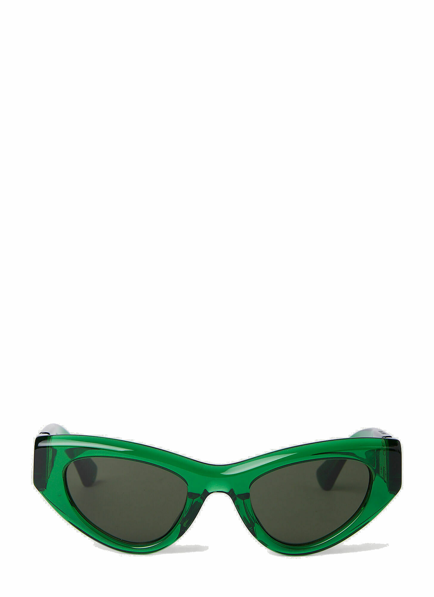 Photo: Bv1142s Cat Eye Sunglasses in Green