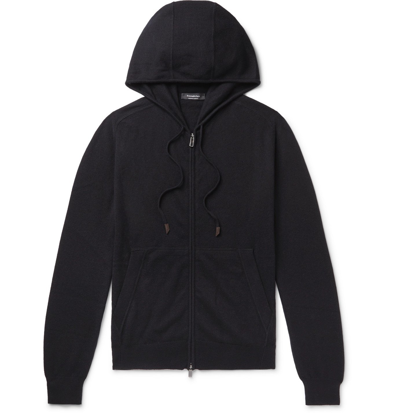 Ermenegildo Zegna - Cashmere Zip-Up Hoodie - Black Ermenegildo Zegna