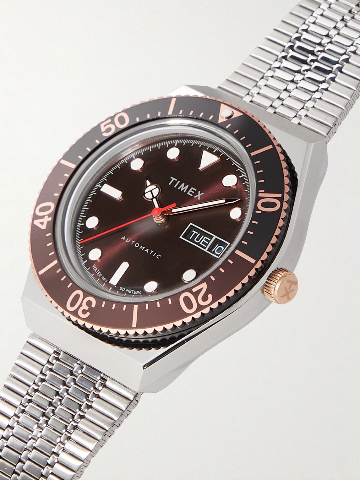 Timex M79 Automatic 40mm Stainless Steel Watch Timex