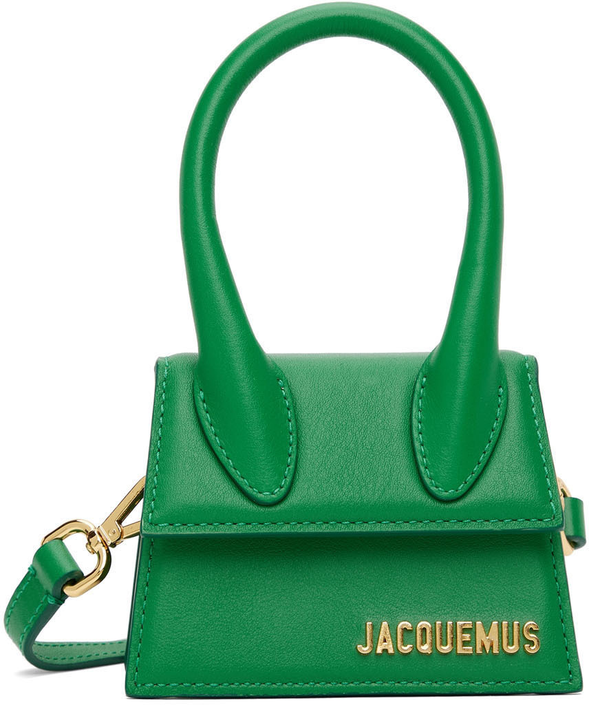 Jacquemus Green 'Le Chiquito' Clutch Jacquemus