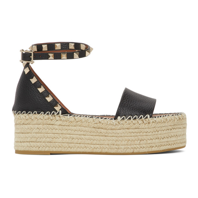 valentino rockstud double wedge
