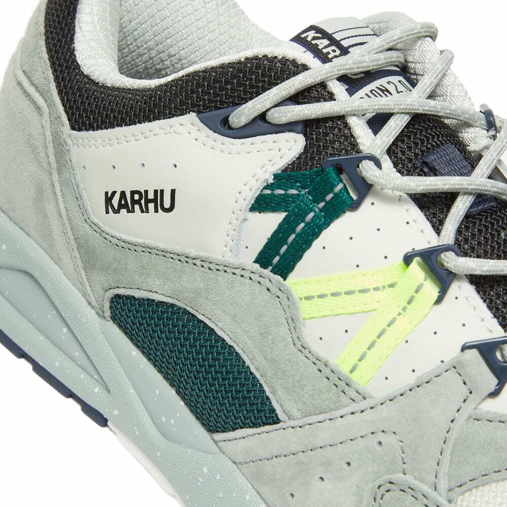 Karhu Men's Fusion 2.0 Sneakers in Pigeon/June Bug Karhu