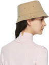 Burberry Tan Logo Bucket Hat