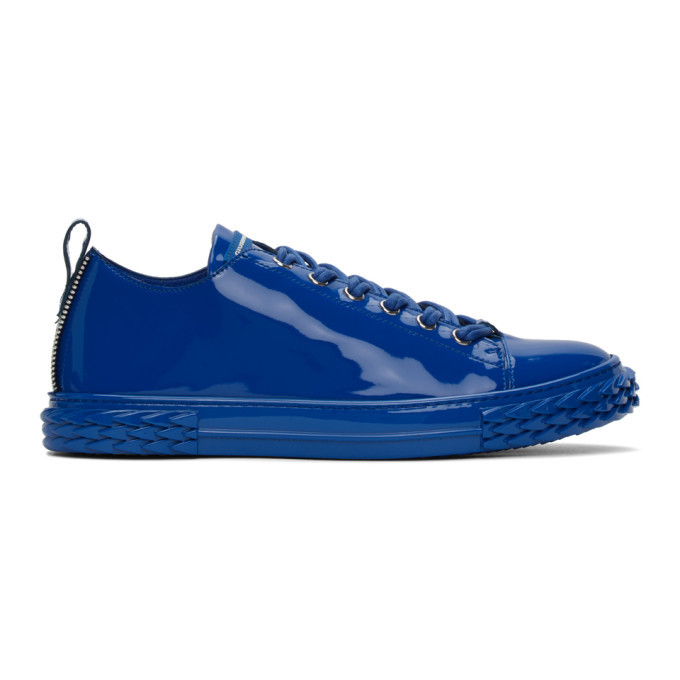 Giuseppe Zanotti Blue Patent Blabber 