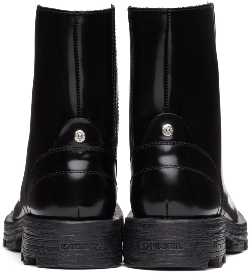 Diesel Black DHammer Boots Diesel