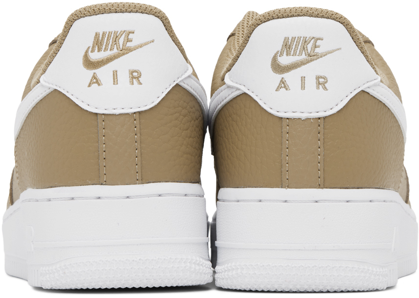 nike khaki air force 1 trainers