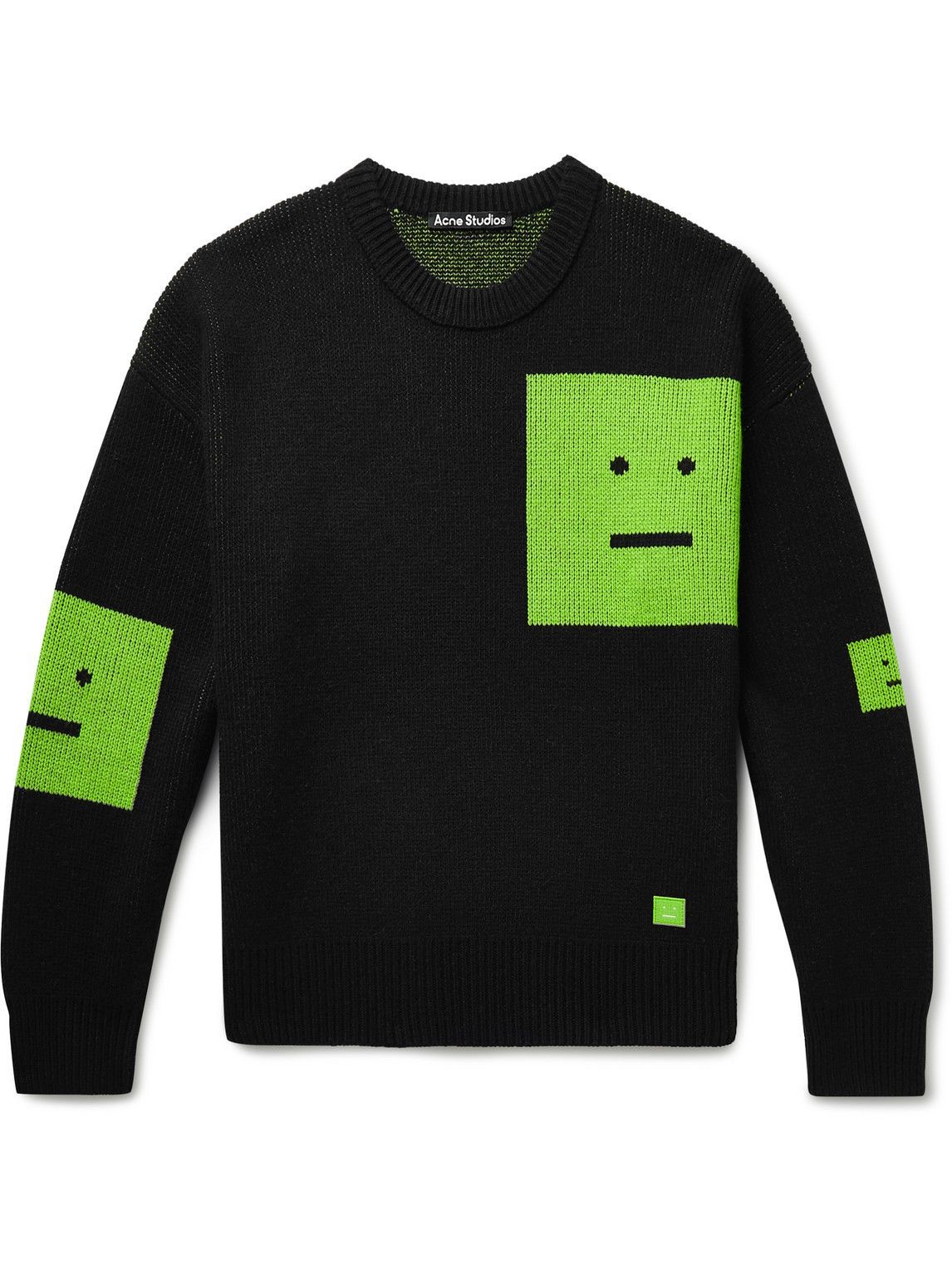 Acne Studios - Logo-Jacquard Wool 