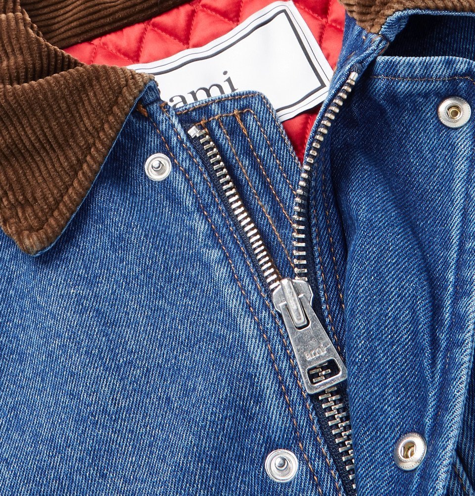 ami denim jacket womens