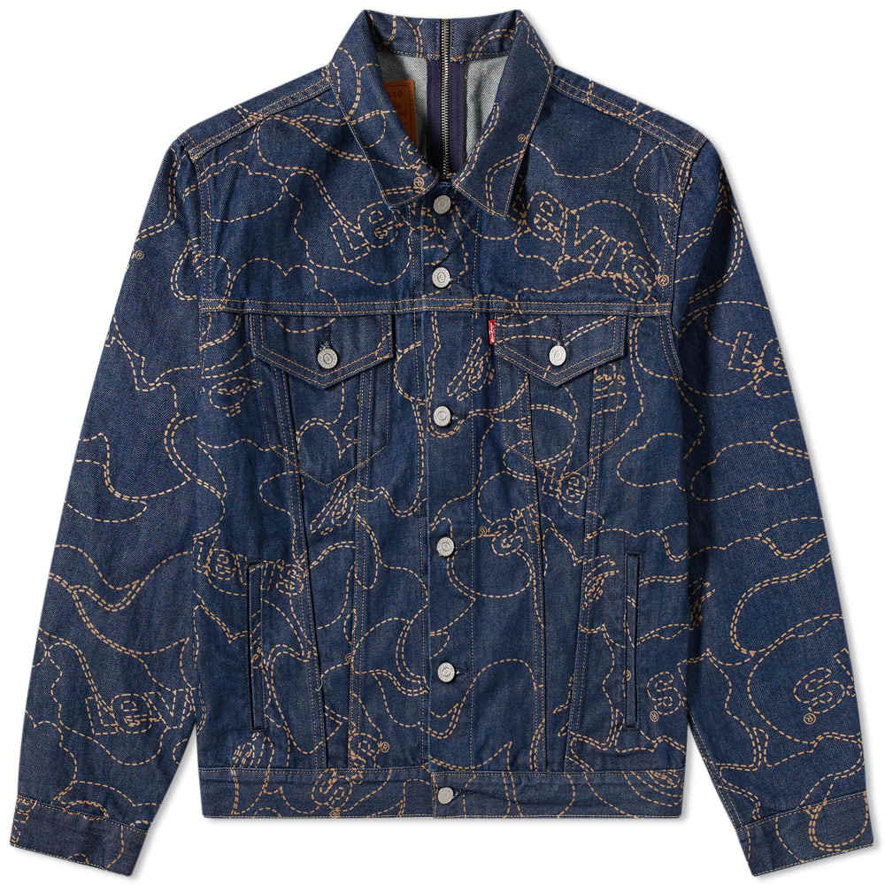 Camo Trucker Jacket A Bathing Ape