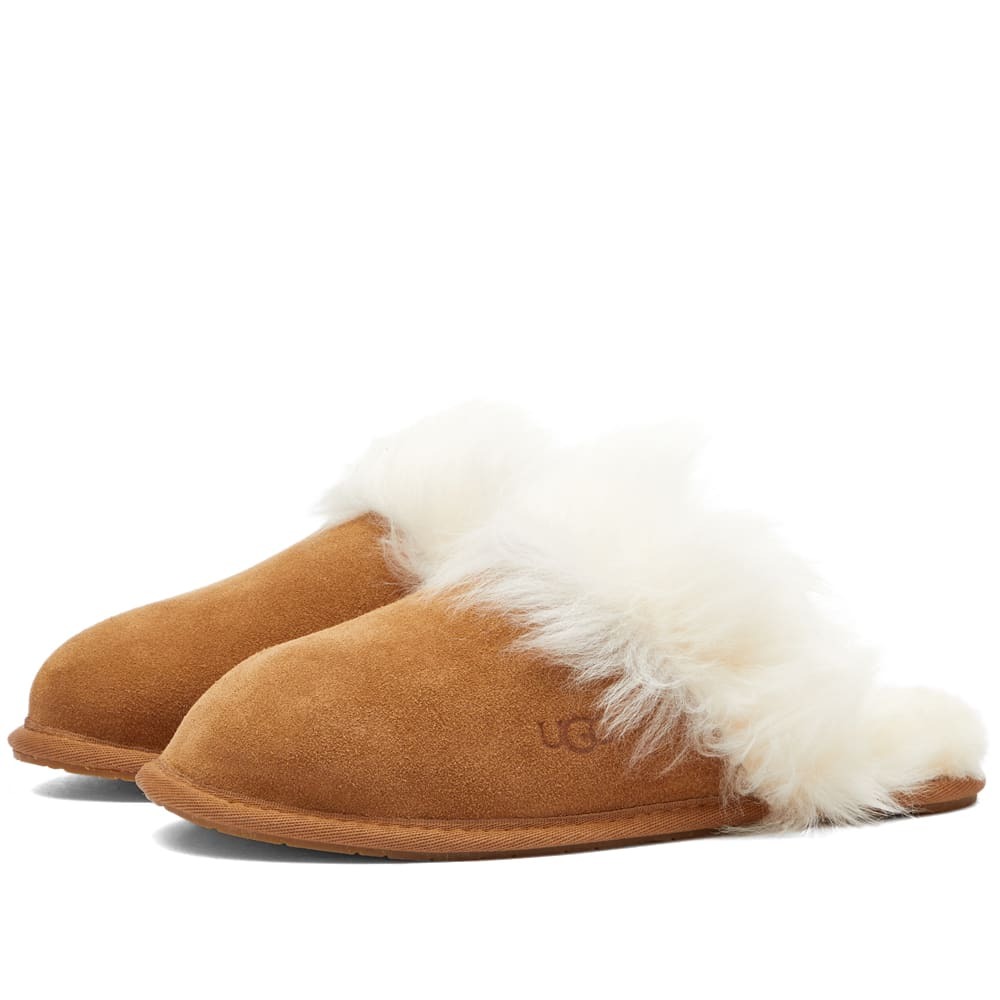 UGG Women's Scuff Sis Slipper in Chestnut Ugg