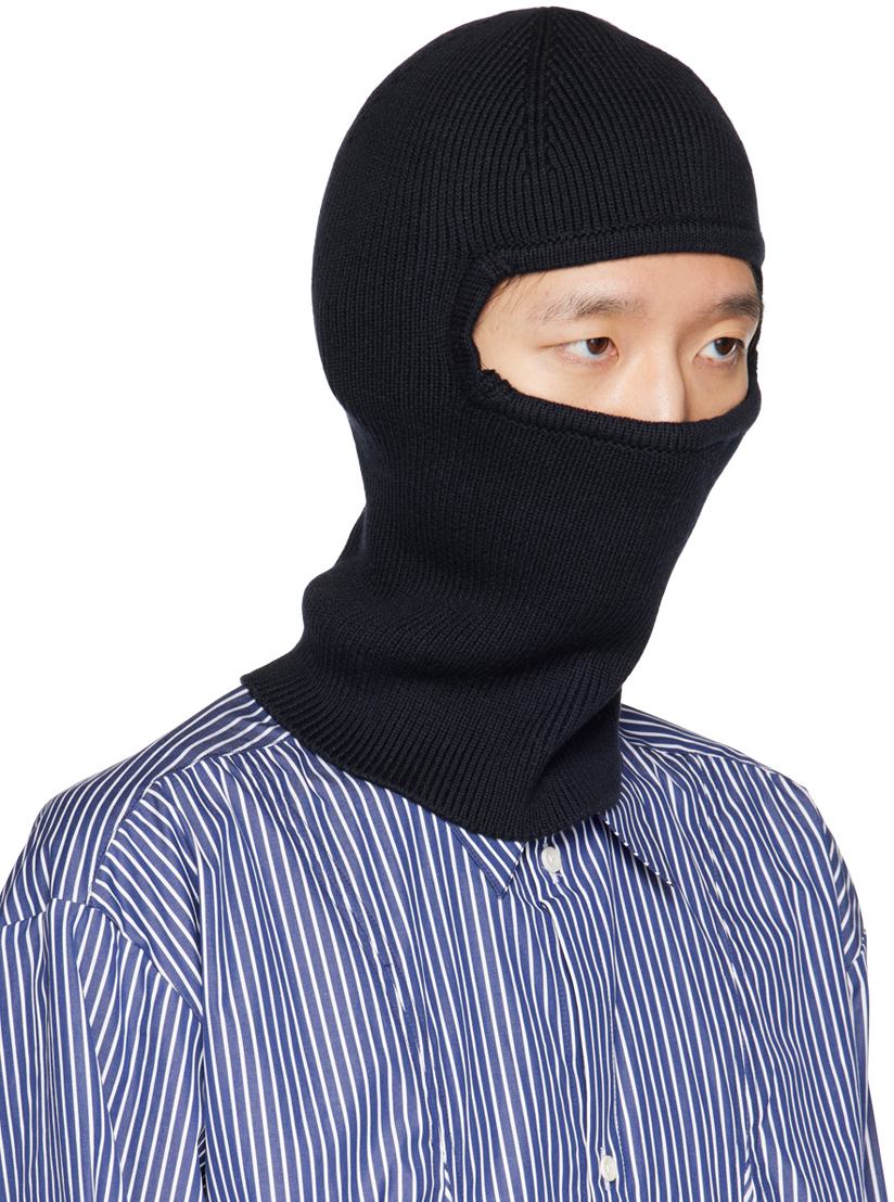 SAGE NATION Navy Ribbed Balaclava