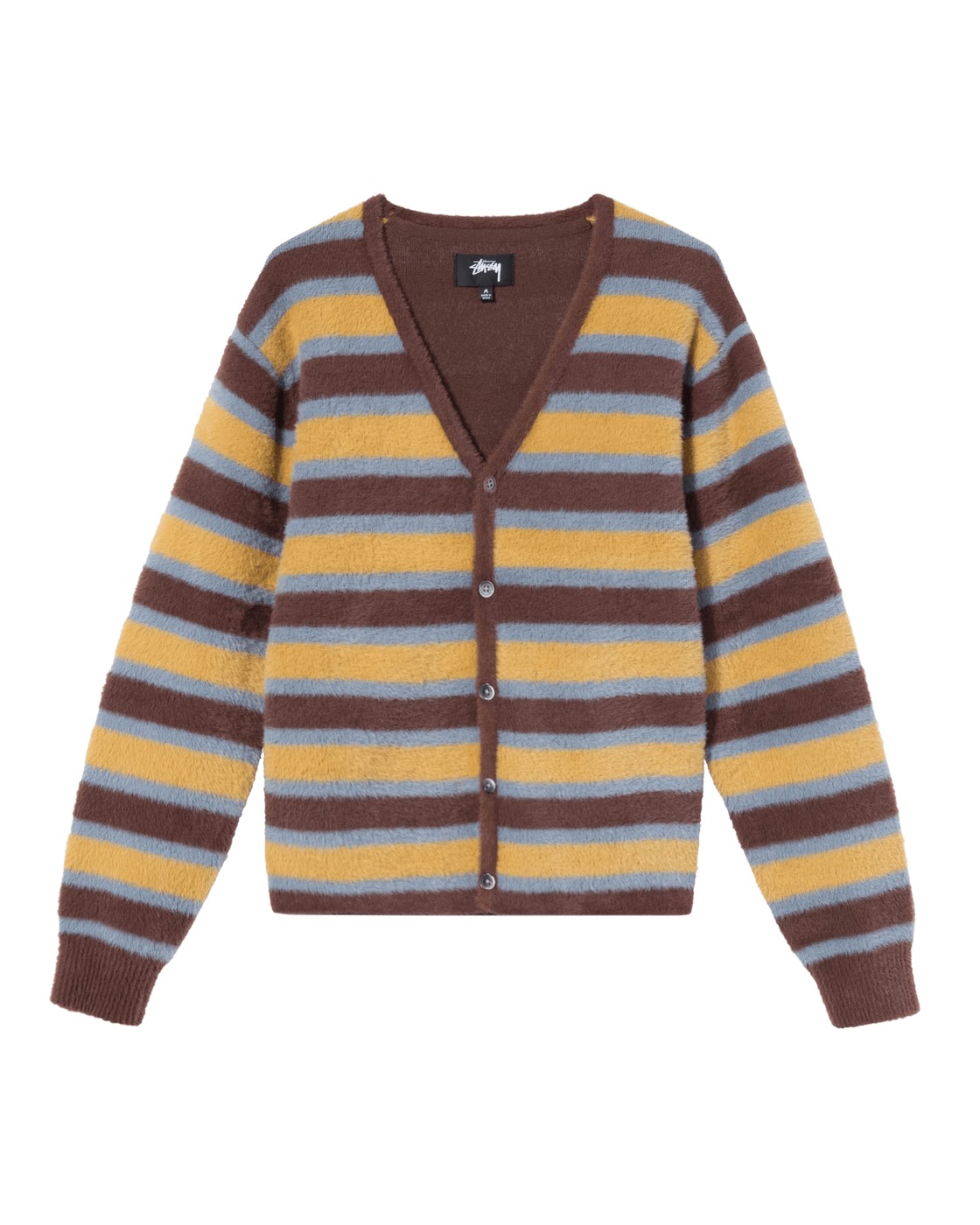 Stussy Shaggy Stripe Cardigan Stussy