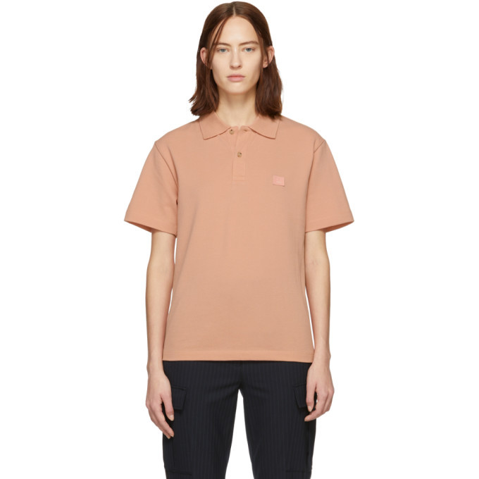 acne studios elton face polo
