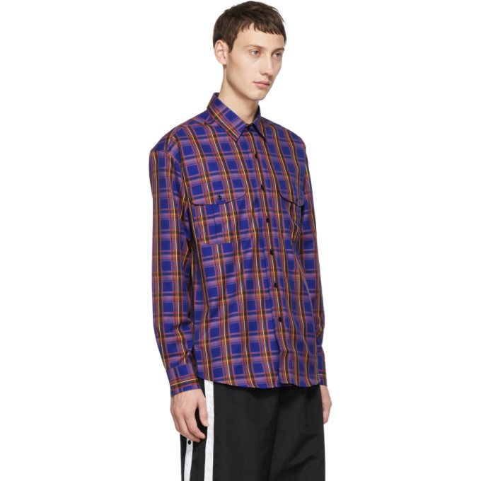 Burberry Blue Check Chester Shirt Burberry