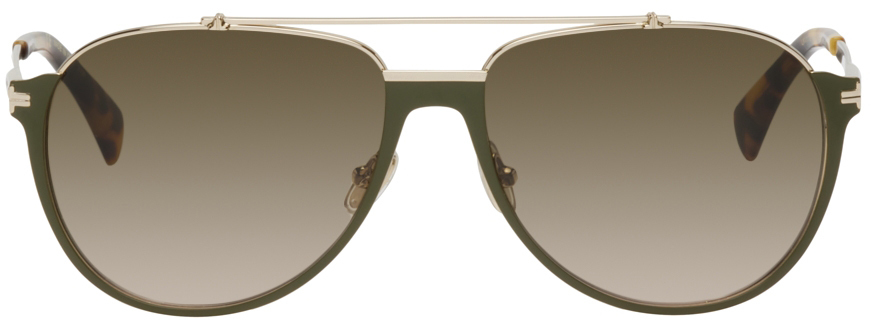 Lanvin Gold Aviator Sunglasses Lanvin