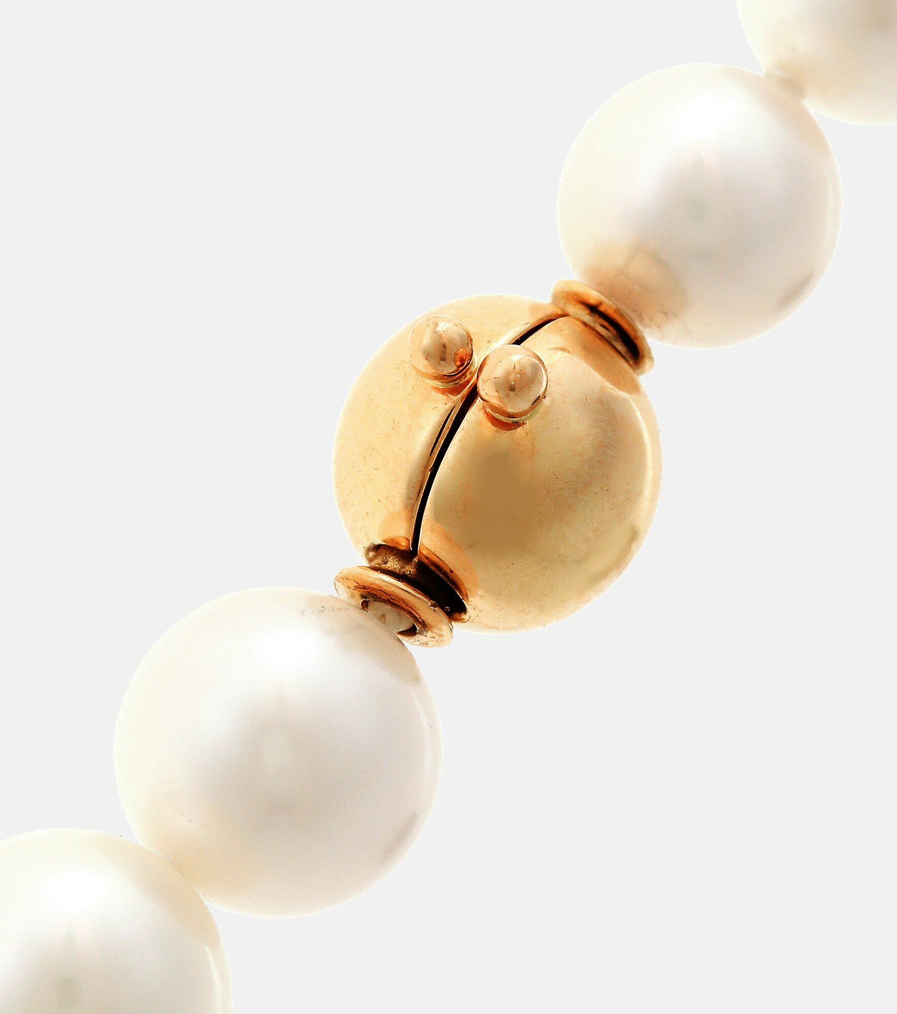 Sophie Bille Brahe - Peggy Collier 14kt gold and pearl necklace Sophie ...
