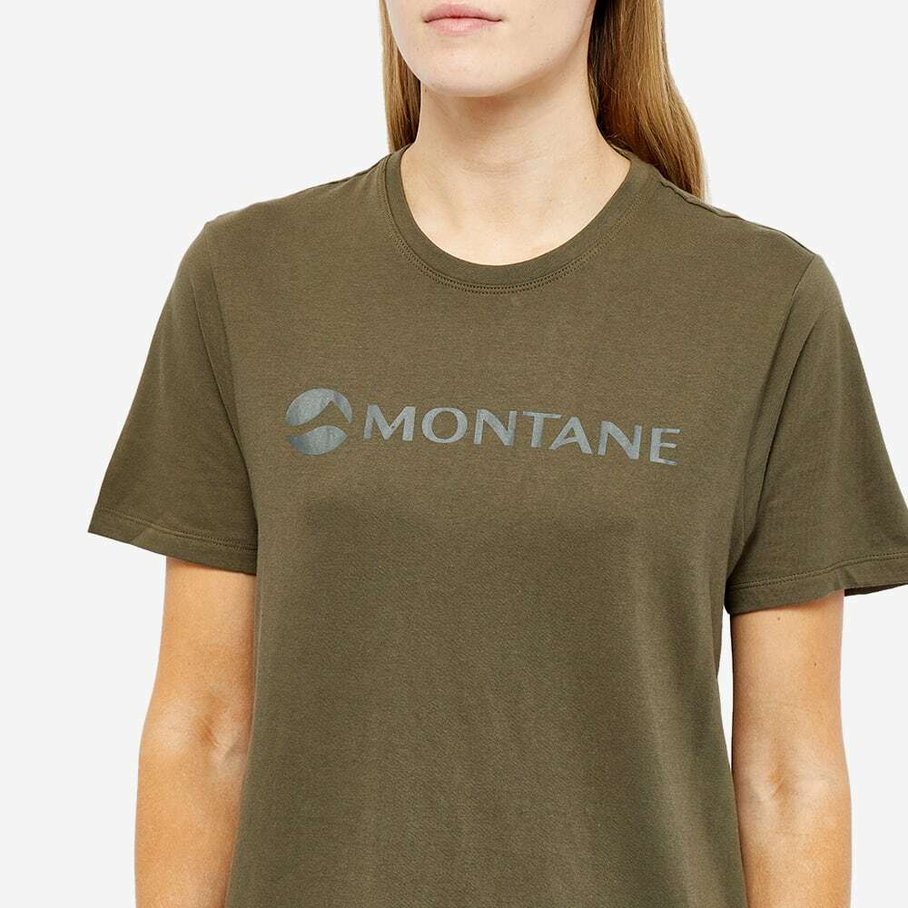 Montane Men's Mono Logo T-Shirt in Kelp Green Montane