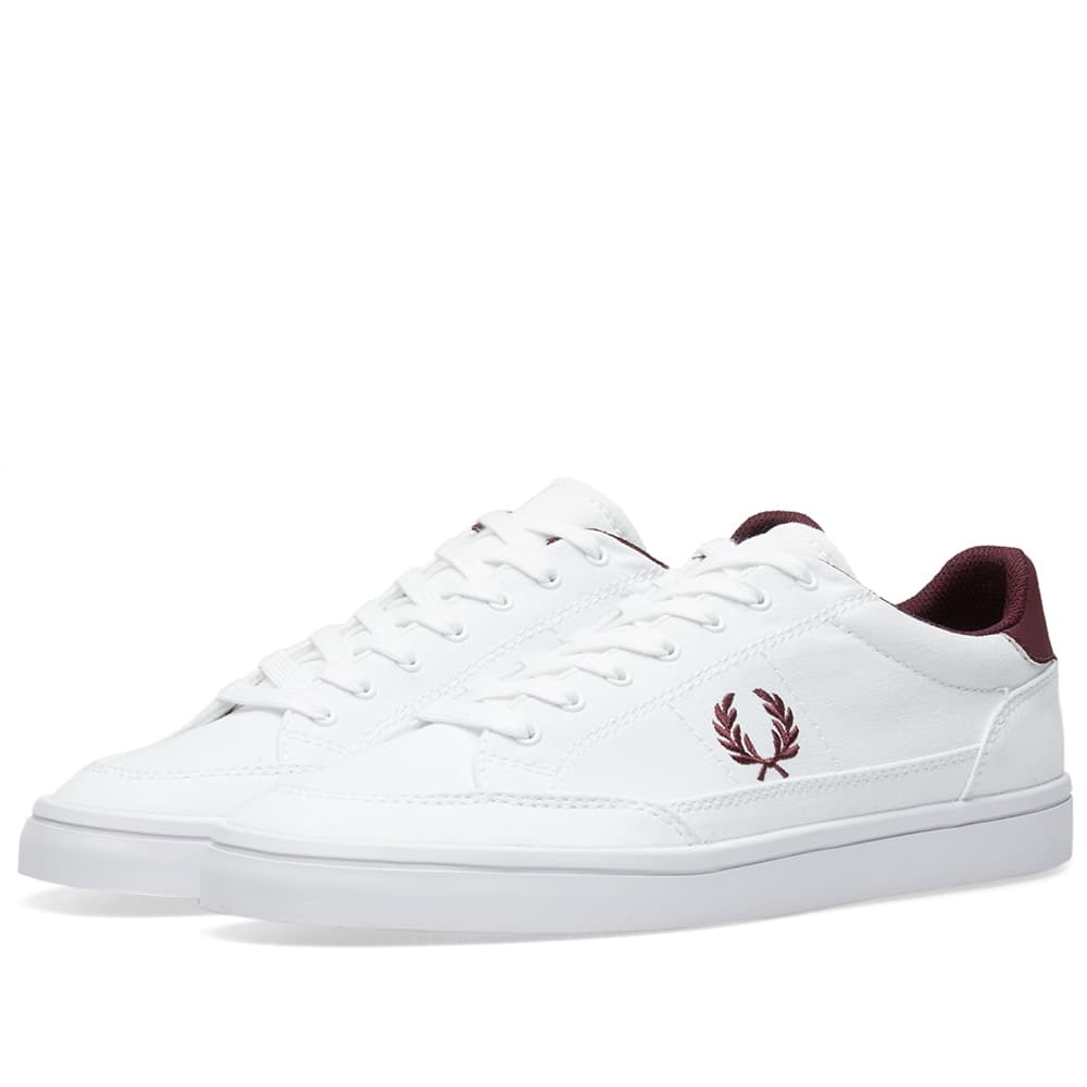 Fred Perry Deuce Canvas Sneaker White Fred Perry