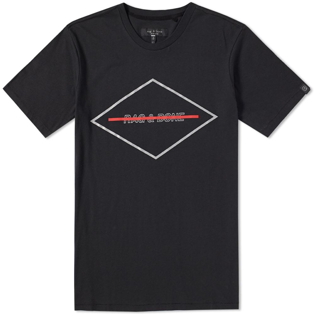 Rag & Bone Diamond Logo Tee Rag and Bone