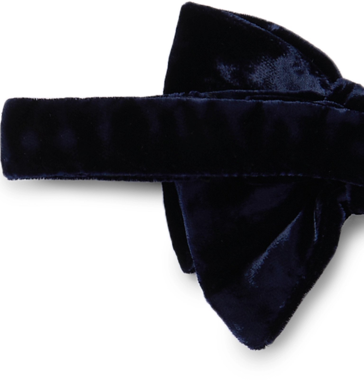 TOM FORD - Pre-Tied Velvet Bow Tie - Blue TOM FORD