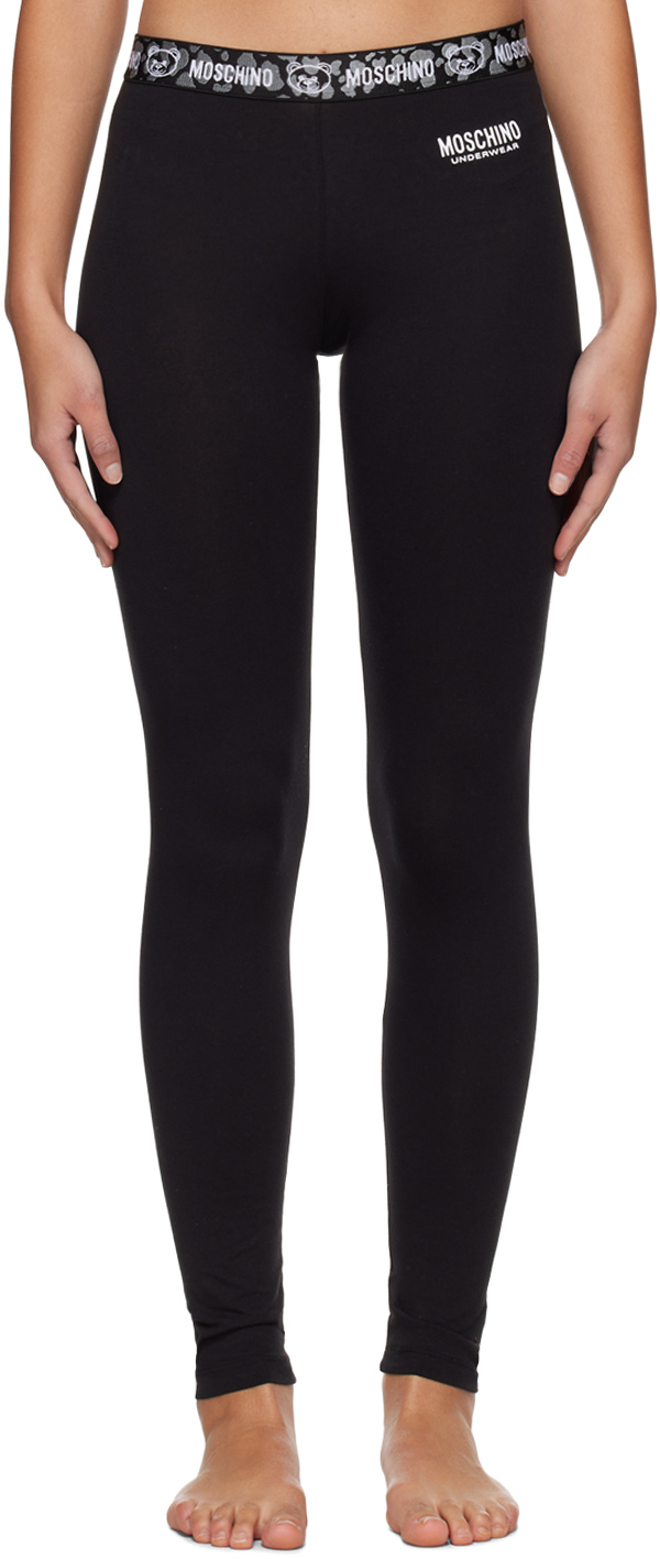 Moschino Black White Leggings main image 1
