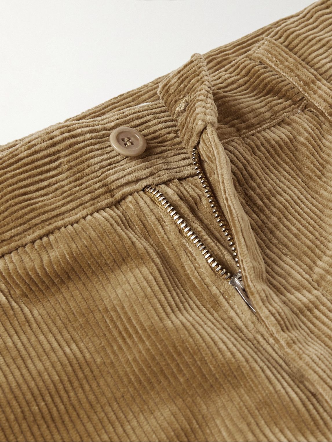 Norse Projects - Aros Straight-Leg Cotton-Corduroy Trousers - Brown ...