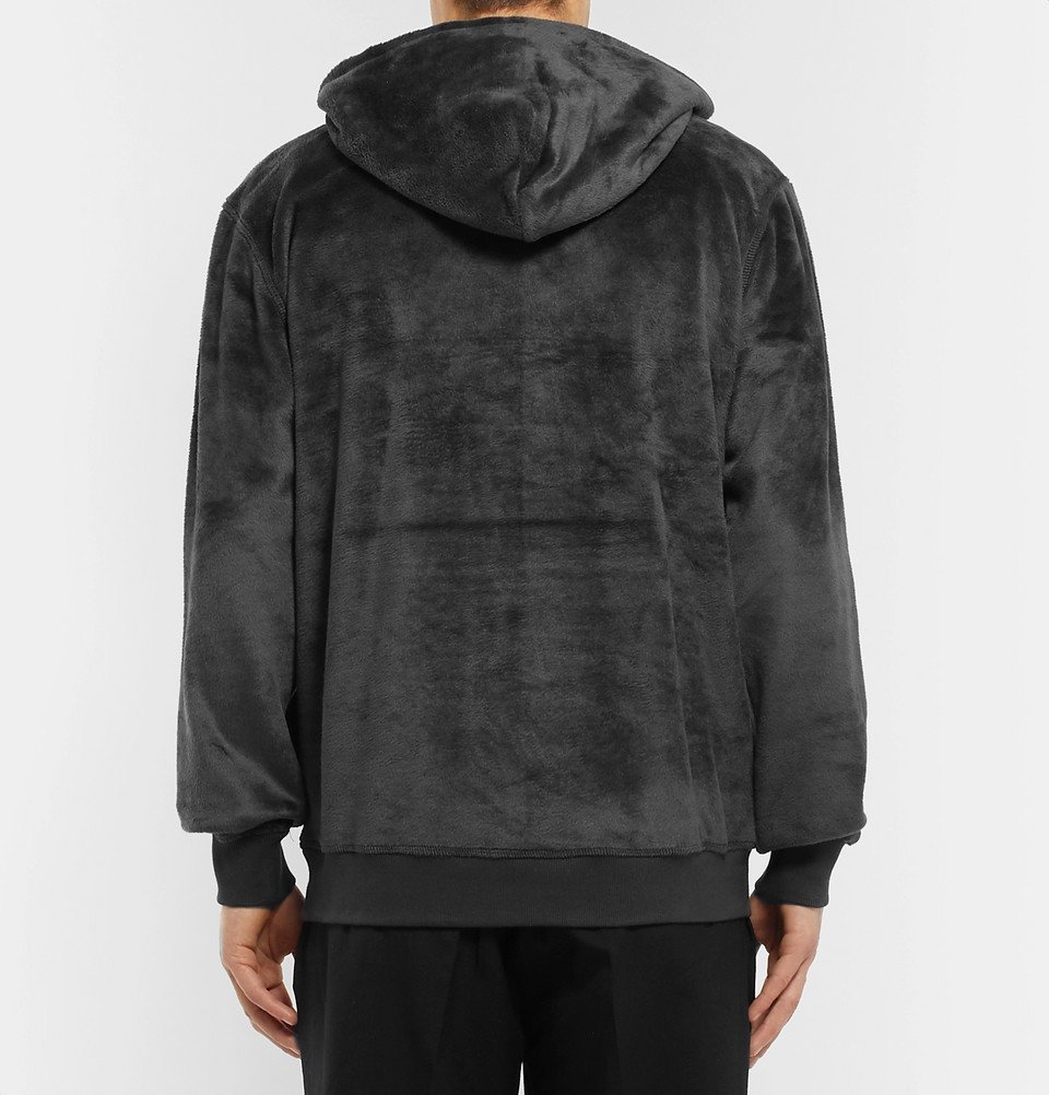 Stüssy - Fleece Hoodie - Anthracite Stussy