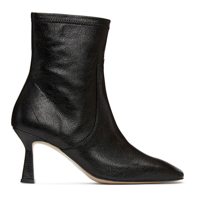 LOW CLASSIC Black Stiletto Mid Boots Low Classic