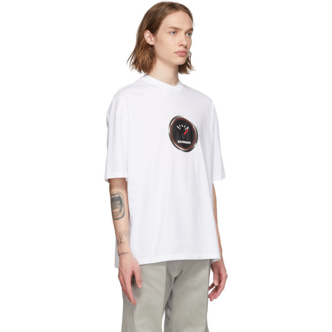 Balenciaga White Full Tank T-Shirt 