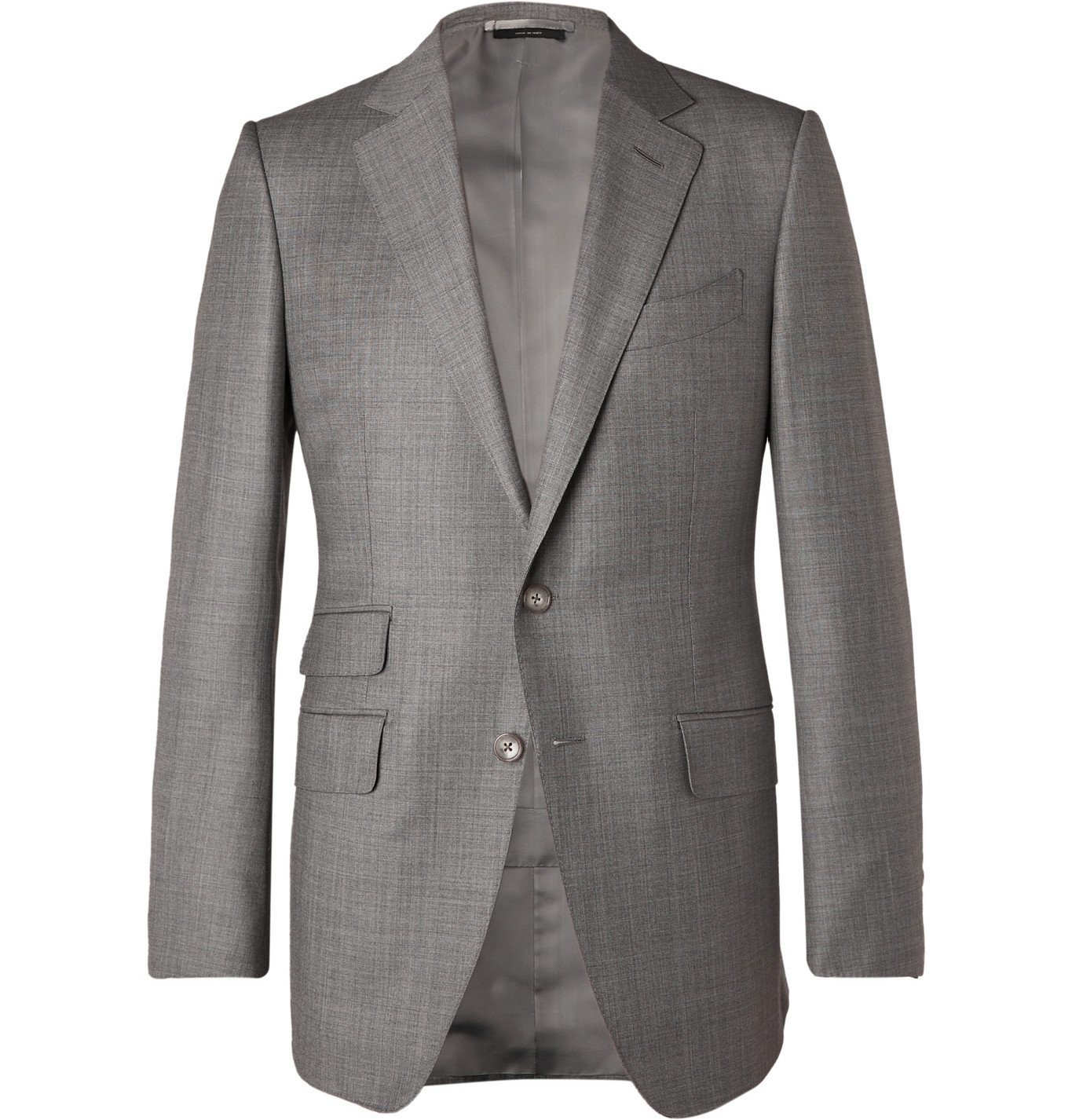 TOM FORD - O'Connor Slim-Fit Super 110s Sharkskin Wool Suit Jacket ...