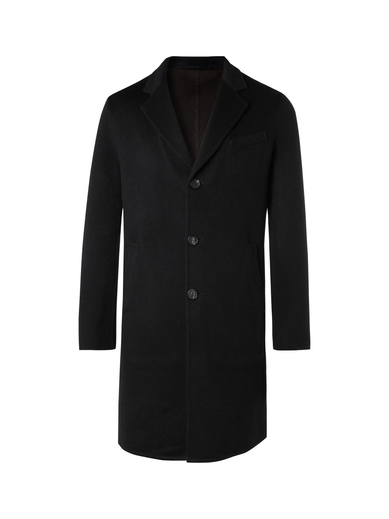 THOM SWEENEY - Slim-Fit Double-Faced Cashmere Overcoat - Blue Thom Sweeney