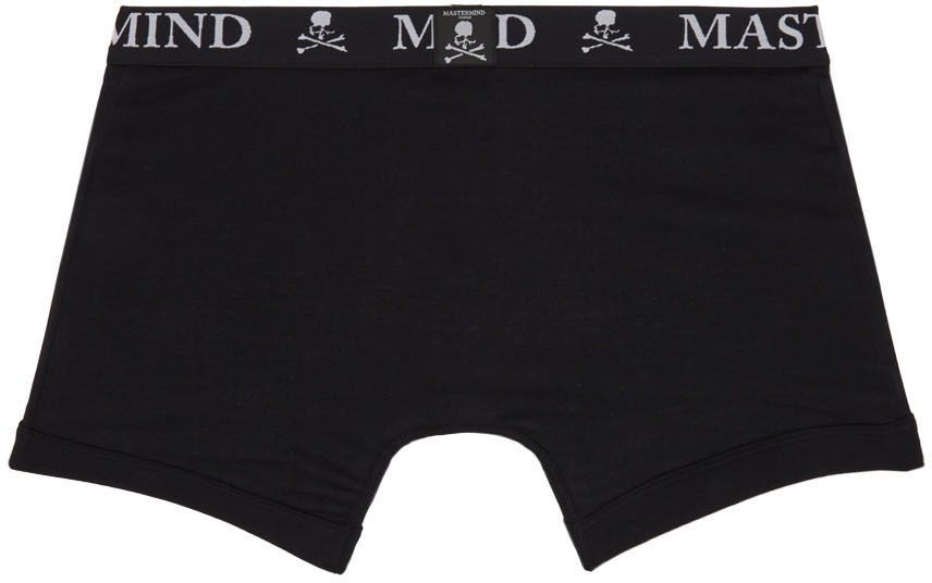 mastermind WORLD Three-Pack Black Logo Boxer Briefs MASTERMIND WORLD