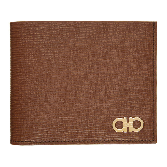 ferragamo wallet brown