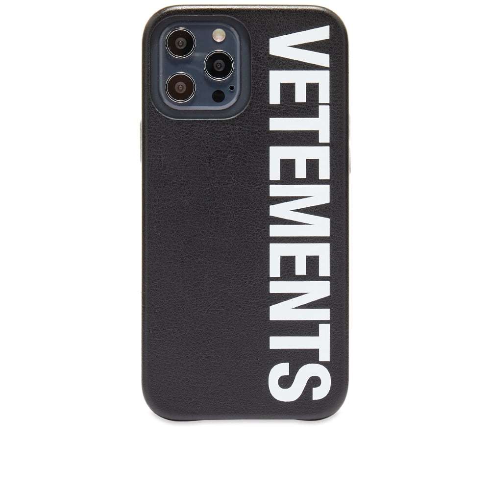 VETEMENTS AntiSocial iPhone 12 Pro Max Case Vetements