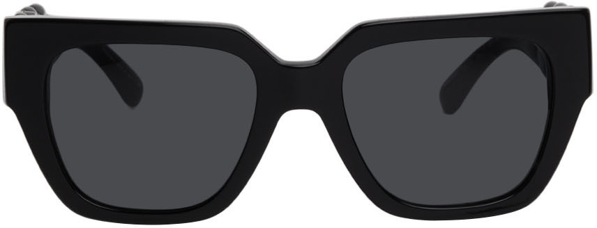 Versace Black Square Medusa Sunglasses Versace 