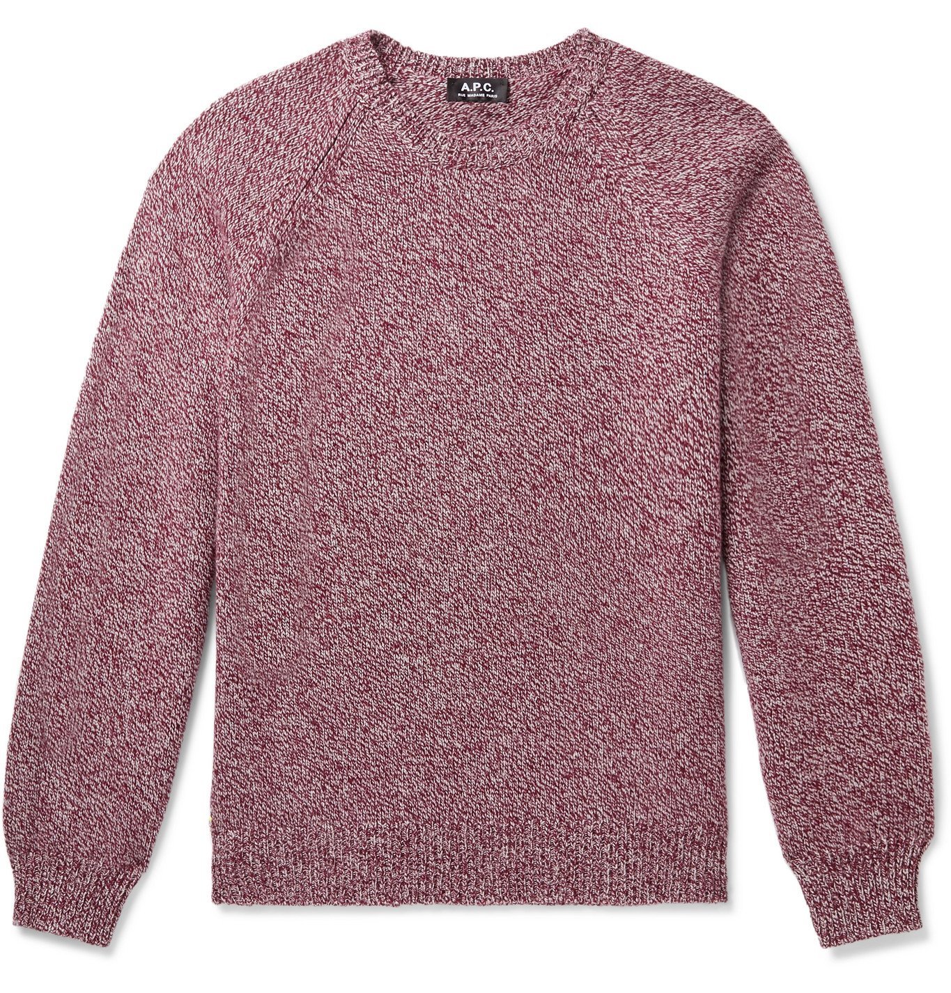 Wool Sweater - Burgundy A.P.C.