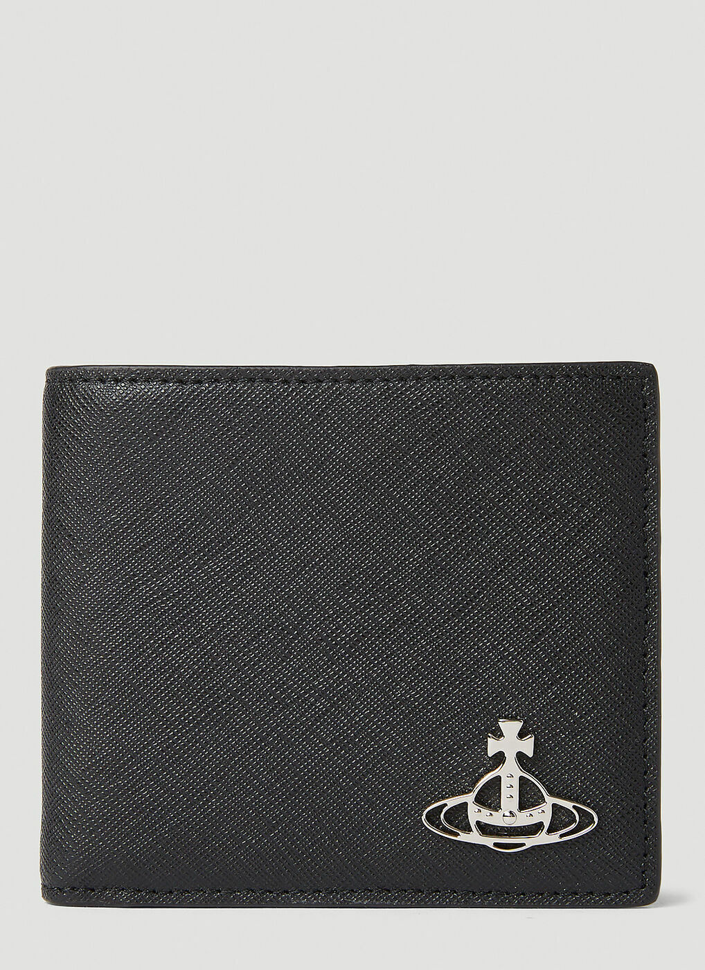 Orb Bifold Wallet in Black Vivienne Westwood