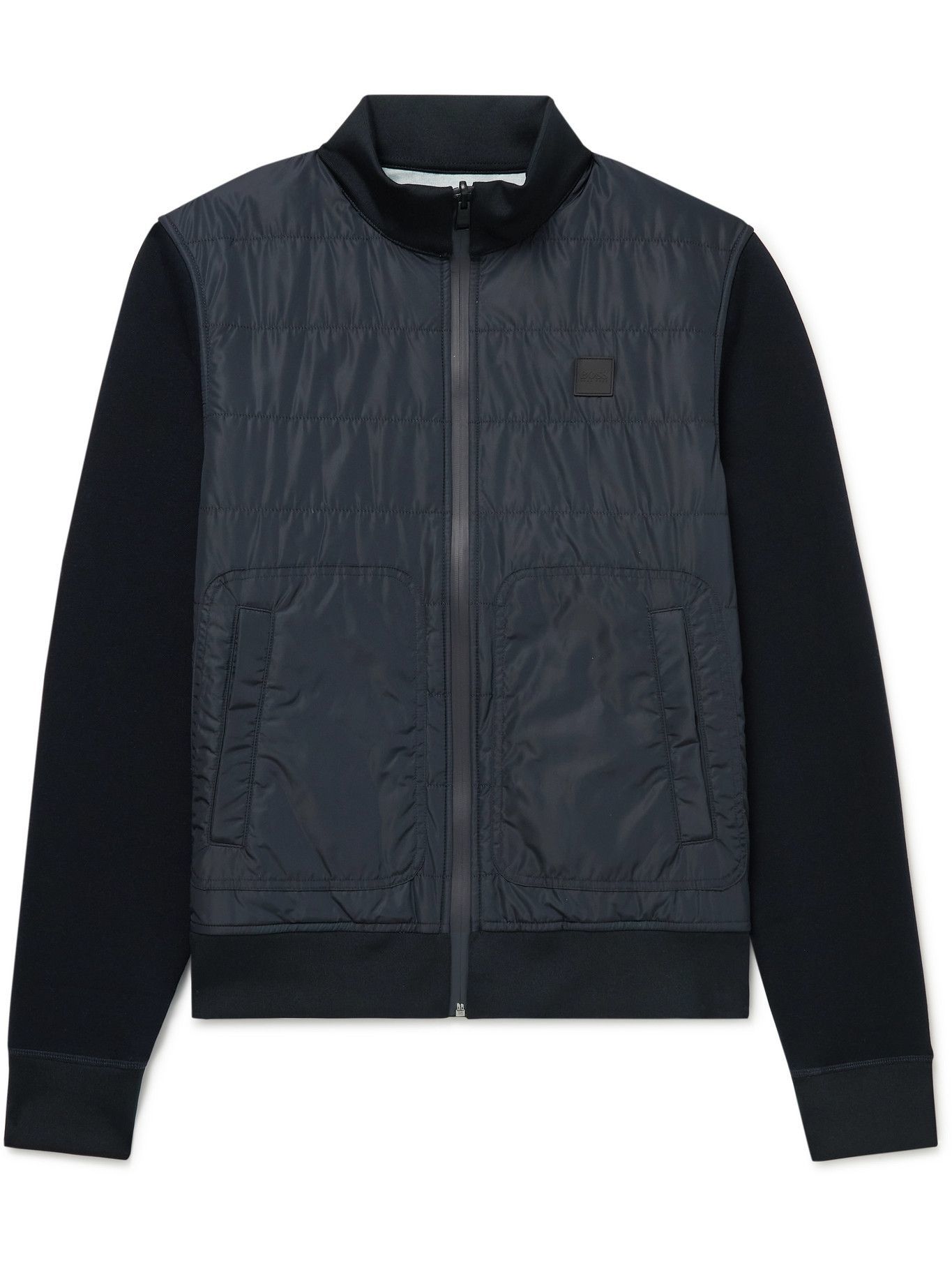 Hugo Boss - Reversible Padded Shell and Cotton-Blend Jersey Jacket ...
